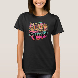 3. Platz-Leopard Zurück in den Schulunterricht T-Shirt