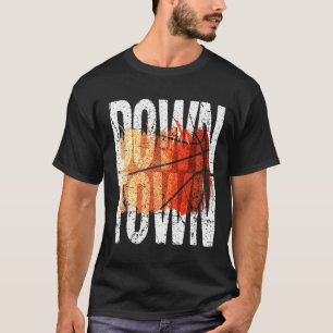 3 Point Shot Bysketbyll Graphic - Downtown T-Shirt