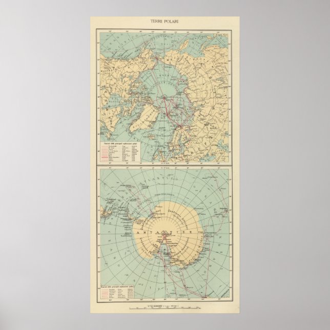 3 Polare Landungen Poster (Vorne)