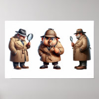 3 Private Ermittler, die nach Hinweisen suchen