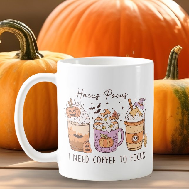 3 Retro Halloween Kaffee, Hocus pocus Frapuccino Kaffeetasse (Von Creator hochgeladen)