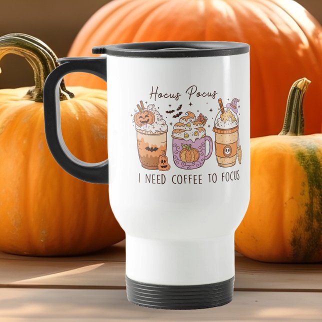 3 Retro Halloween Kaffee, Hocus pocus Frapuccino Reisebecher (Von Creator hochgeladen)