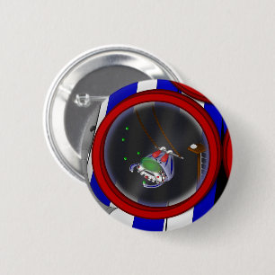 3 Ring Circus - Clown - Button