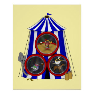 3 Ring Circus - Poster