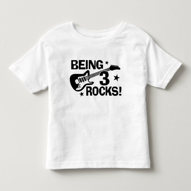 3 Rocks Kleinkind T-shirt (Vorderseite)