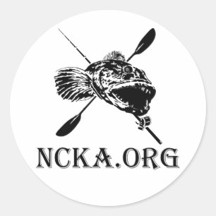 3" Round NCKA Aufkleber