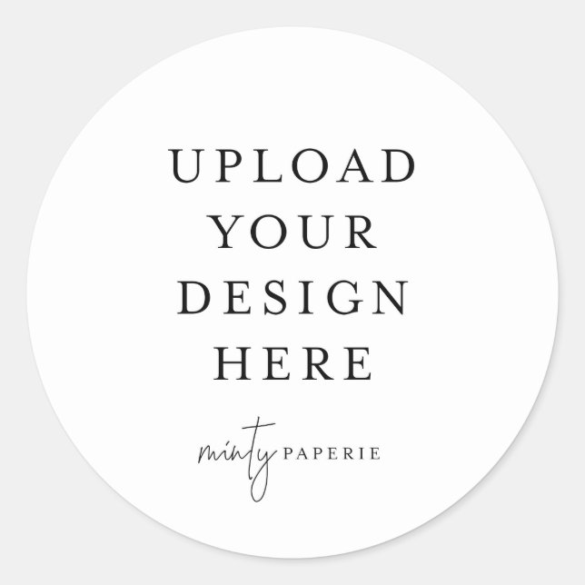 3" Rundaufkleber Runder Aufkleber (Vorderseite)