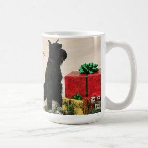 3 Schnauzers-WeihnachtsTasse Tasse