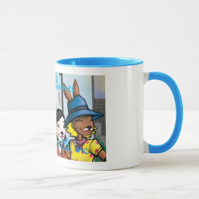 3 Schokoladen-Häschenunicorn-Tasse Tasse (Rechts)