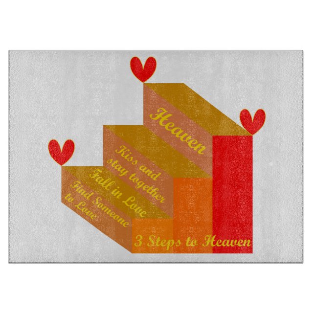 3 Schritte bis zum "Heaven Cutting Board" Schneidebrett (Vorderseite)