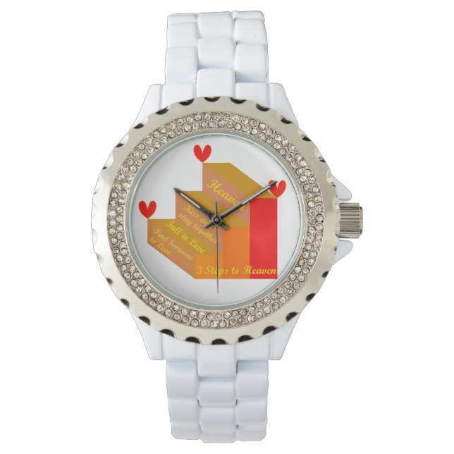 3 Schritte zu Heaven eWatch Armbanduhr (Vorderseite)