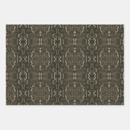 3 Set für Sie Party Wrapping Paper Geschenkpapier Set