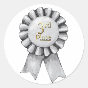 3. Setzen Sie Band-Aufkleber Runder Aufkleber