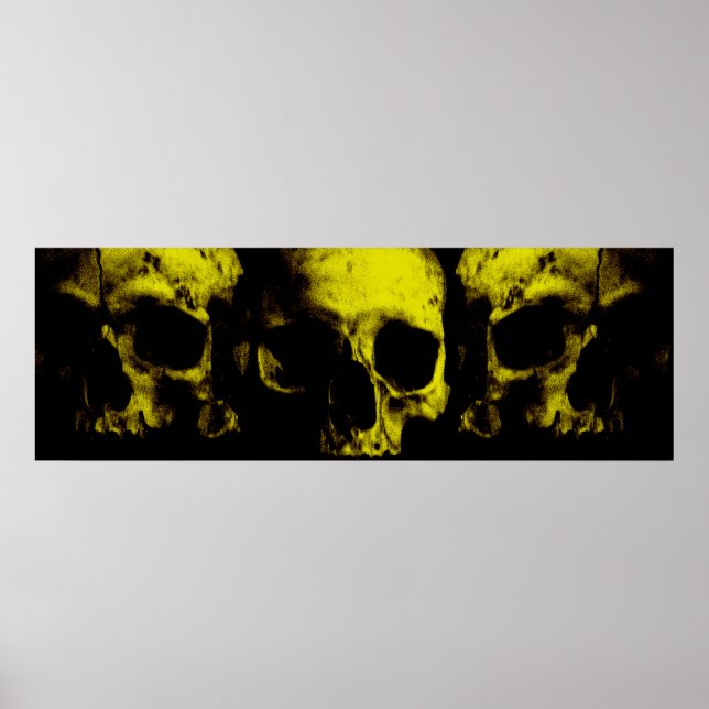 3 skulls poster (Vorne)
