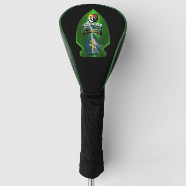 3. Sondereinsatzgruppe Im Flugzeug  Golf Headcover (Vorderseite)