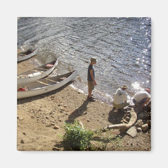 3 Sounds 3 Canoes Magnet (Vorne)