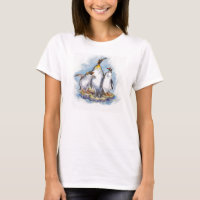 3 Spezies der Pinguin-T-Shirts
