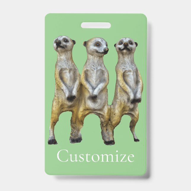 3 Stehend Meerkats Thunder_Cove Ausweis (Vorderseite)