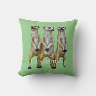 3 Stehend Meerkats Thunder_Cove Kissen