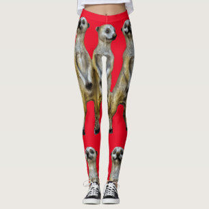 3 Stehend Meerkats Thunder_Cove Leggings