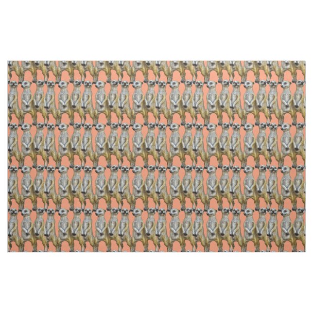 3 Stehend Meerkats Thunder_Cove Stoff (Fat Quarter (45,7 x 55,9 cm))