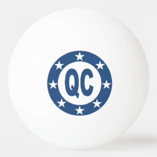 3-Sterne-Ping-Pong-Ball Design QUEBEC Tischtennisball