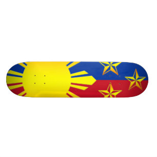 3 Sterne und Sun Philippinen (Skateboard) Skateboard