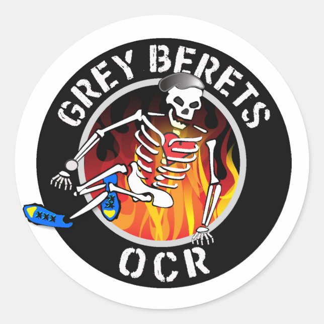 3" STICKER (6 pro Bestellung) (Vorderseite)