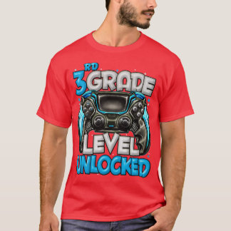 3. Stufe Entsperrtes Spiel auf 3. Stufe zurück T-Shirt
