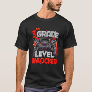 3. Stufe - Ungebunden an den Gamer 2022 der Schule T-Shirt