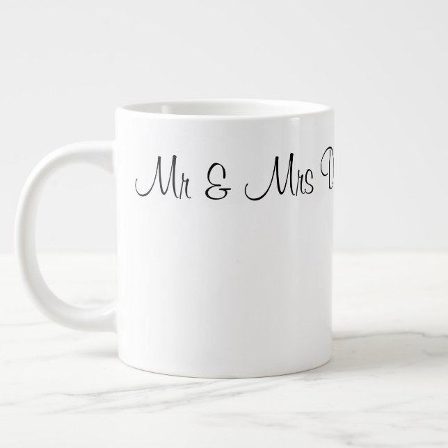 3 Style Tasse - Mr. & Mrs Dickinson 21.07.20xx (Links)