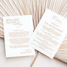 3 Tage Hochzeitsreise Elegante Moderne Schrift