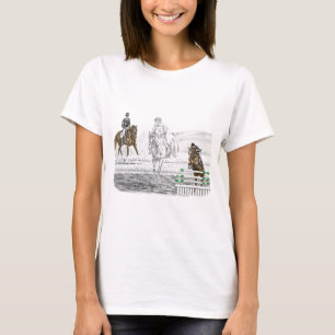 3-tägige Pferderennausbildung kombiniert T-Shirt