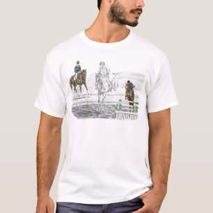 3-tägige Pferderennausbildung kombiniert T-Shirt