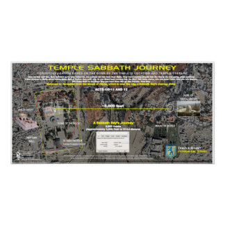 3. Tempel - Sabbath Journey Distance Poster