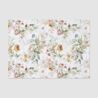 3 Tissue Paper, Holländische Still Life-Blumenkuns Seidenpapier