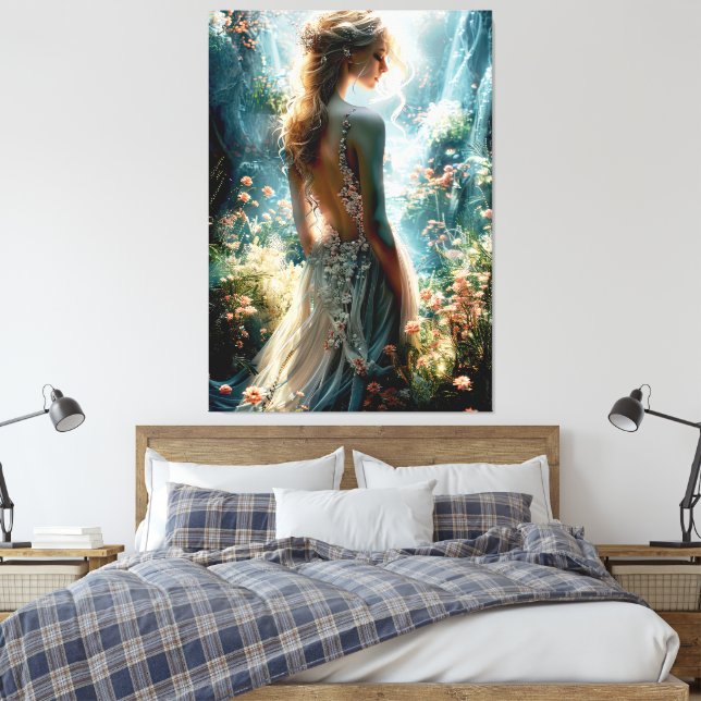 #3 Traumwelt Leinwanddruck (Insitu (Schlafzimmer))