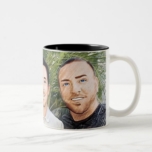 3 Typ1Lebenszyklus-Getränke Zweifarbige Tasse (Rechts)