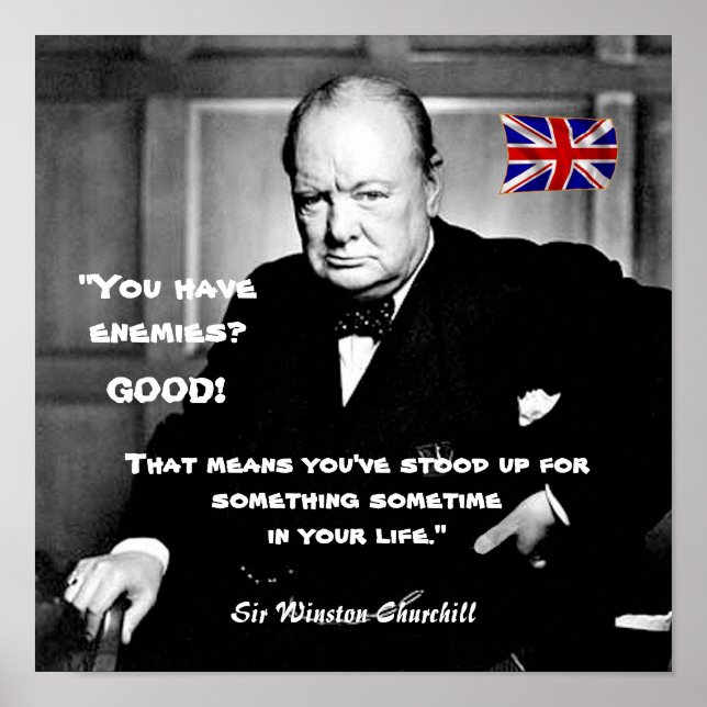 3 - "Über Feinde" Poster (Vorne)