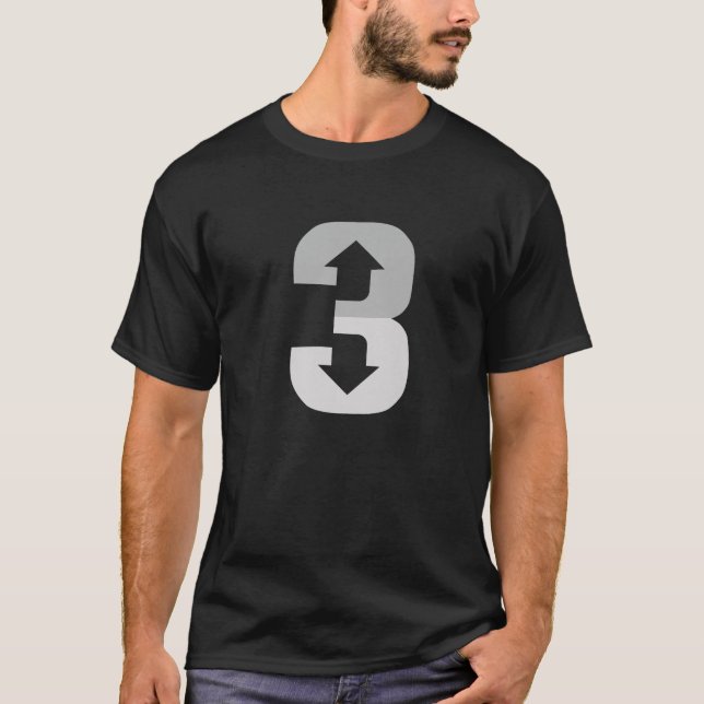 3 Up 3 Down Three Down Baseball Premium T-Shirt (Vorderseite)