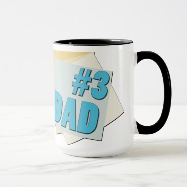 #3 Vater - Vatertag - Tasse (Rechts)