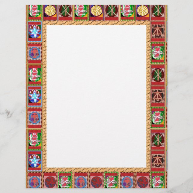 3 Verkauf Karuna Reiki Heilung Symbol Kunst Gesche (Vorderseite)