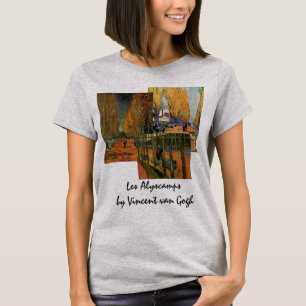 3 verschiedene van Gogh Les Alyscamps Vintage Art T-Shirt