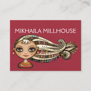 3 Version der Visitenkarte - Gesellschaft Diva