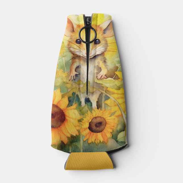 3 von 17 Sonnenblumengarten Miceville Flaschenkühler (Rückseite)