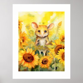 3 von 17 Sonnenblumengarten Miceville Poster