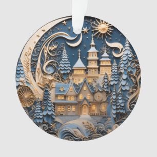 3. Weihnachtsdorf Ornament