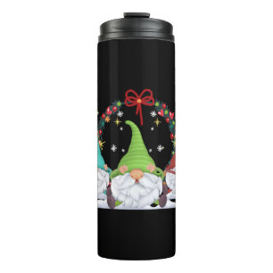 3 Weihnachtsgnomen Thermosbecher