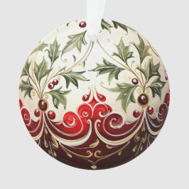 3. Weihnachtszeit-Blume Ornament