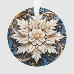 3. Weihnachtszeit-Blume Ornament